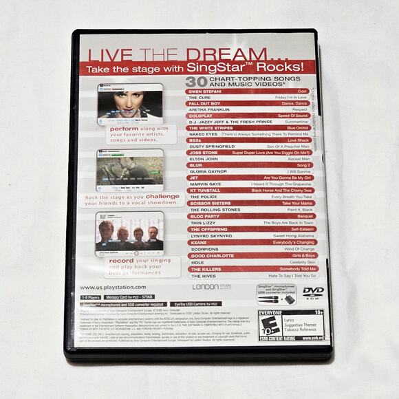Playstation 2 Singstar Rocks video game - Picture 2 of 4